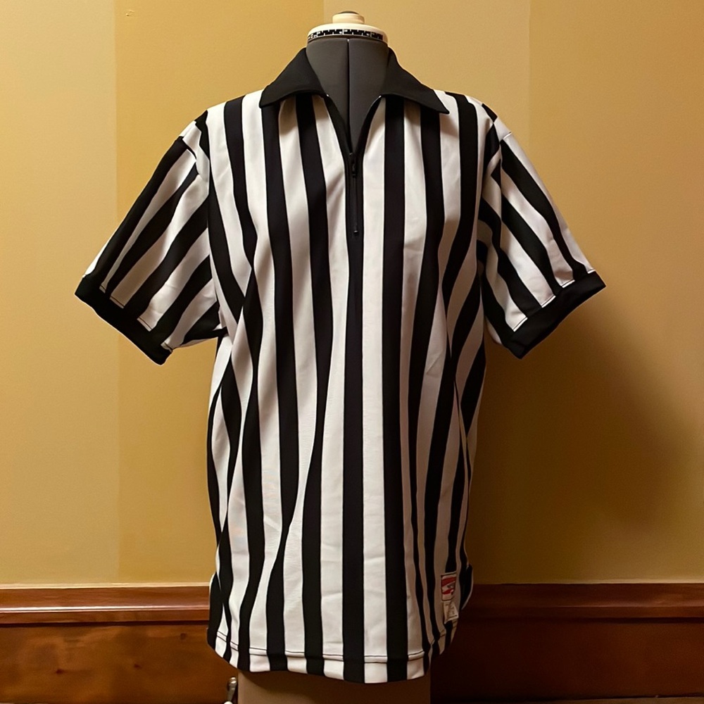 Powers Mfg. Co. NFIOA Official Referee Quarter-Zip Polo Shirt - Size L